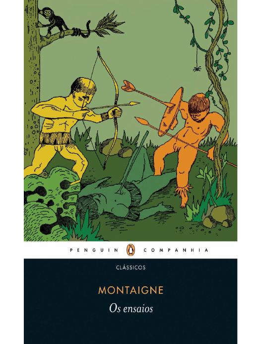 Capa do livro Os Ensaios, de Michel de Montaigne