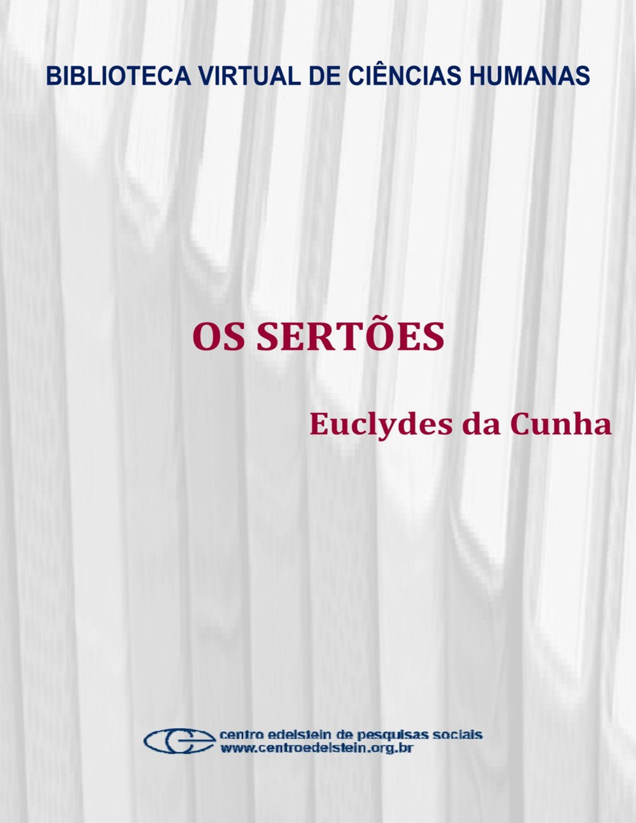 Capa do livro Os Sertões, de Euclides da Cunha