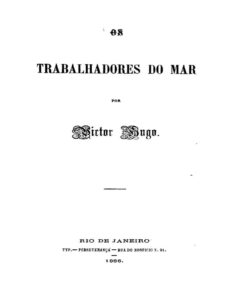 Capa do livro Os Trabalhadores do Mar, de Victor Hugo