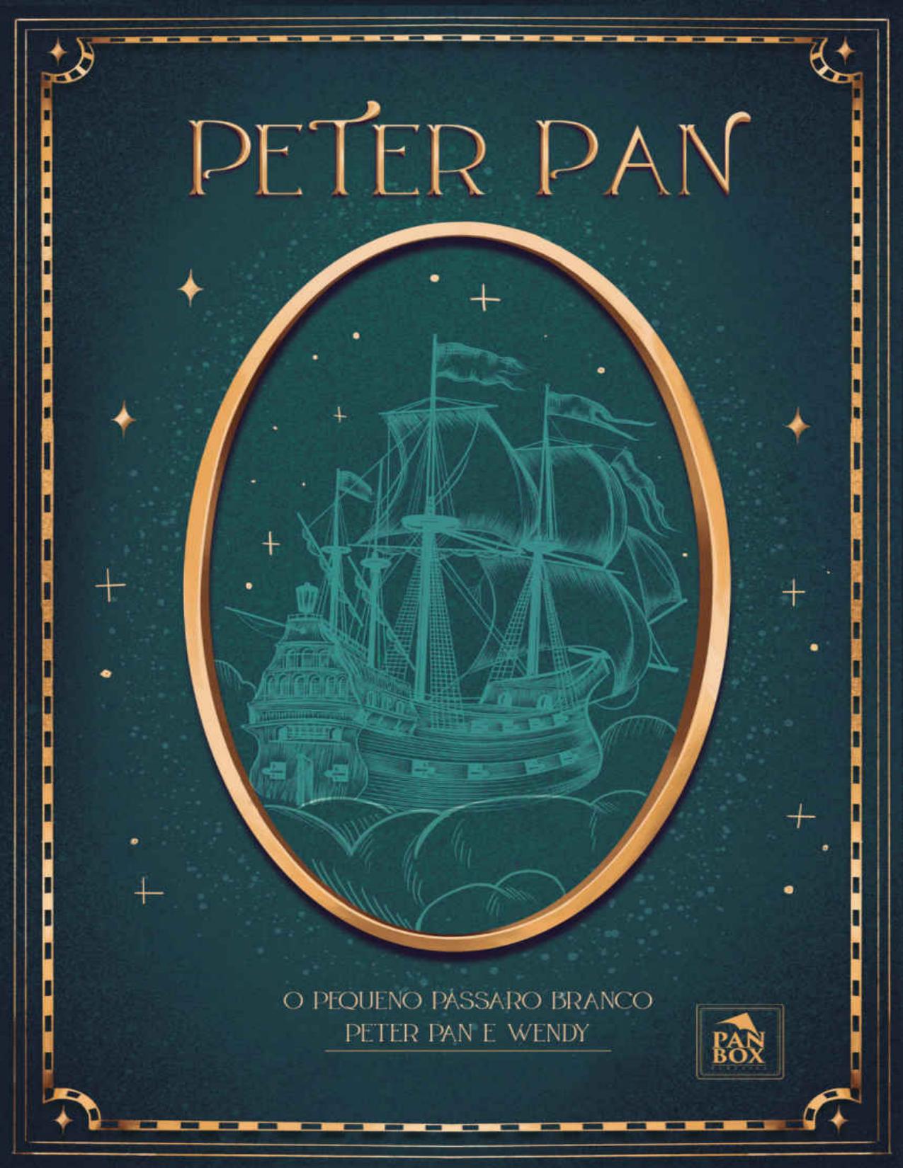 Capa do livro Peter Pan, de J. M. Barrie