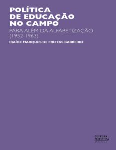 Capa do livro Política de educação no campo, de Iraíde Marques de Freitas Barreiro