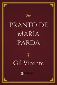 Pranto de Maria Parda by Gil Vicente, book cover