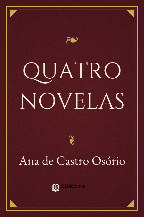 Capa do livro Quatro Novelas, de Ana de Castro Osório