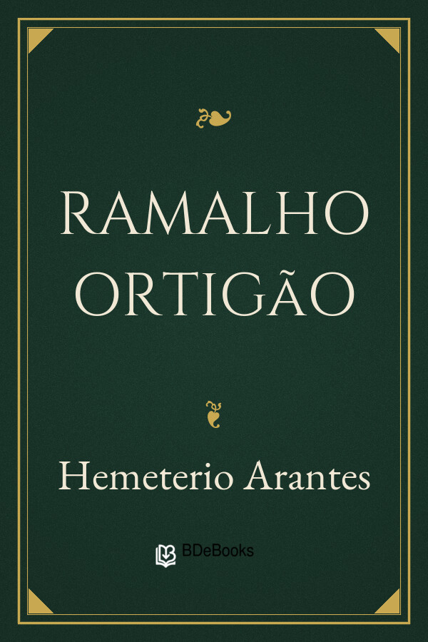 Capa do livro Ramalho Ortigão, de Hemeterio Arantes