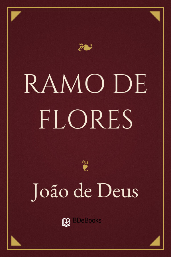 Capa do livro Ramo de Flores, de João de Deus