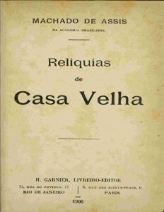 Capa do livro Relíquias de Casa Velha, de Machado de Assis