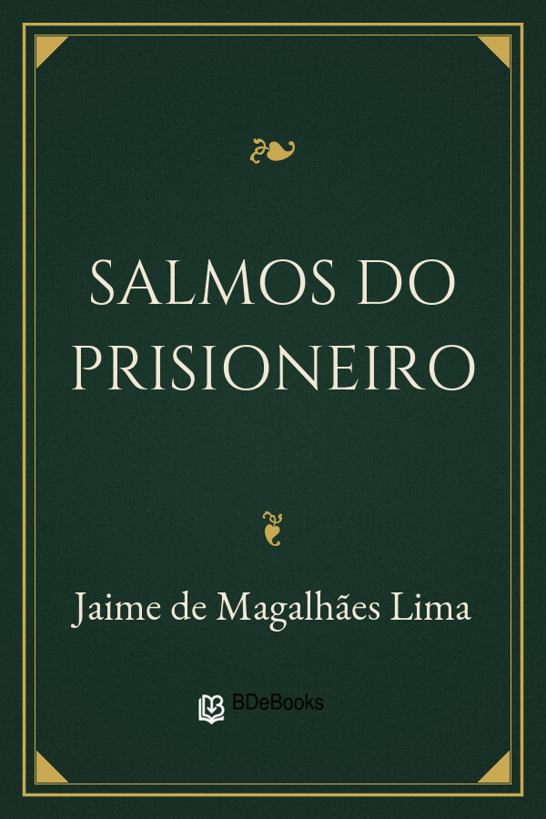 Capa do livro Salmos do prisioneiro, de Jaime de Magalhães Lima