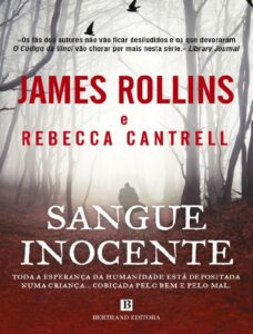 Sangue Inocente by James Rollins e Rebecca Cantrell, book cover