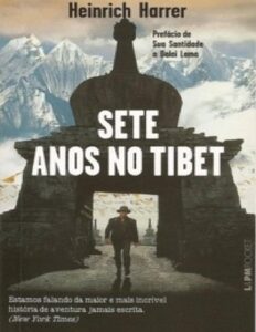 Sete Anos no Tibet by Heinrich Harrer, book cover