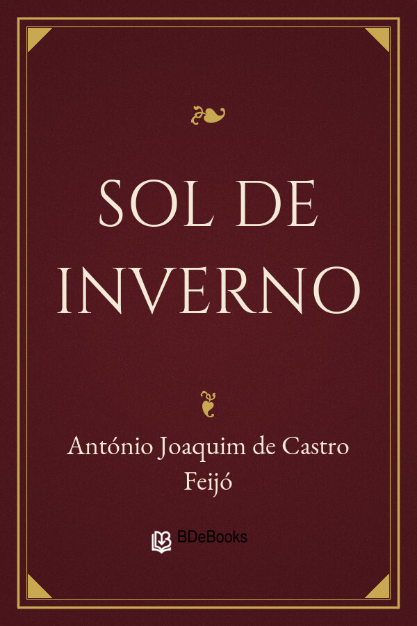 Capa do livro Sol de Inverno, de António Joaquim de Castro Feijó