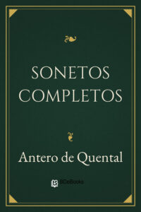 Capa do livro Sonetos Completos, de Antero de Quental