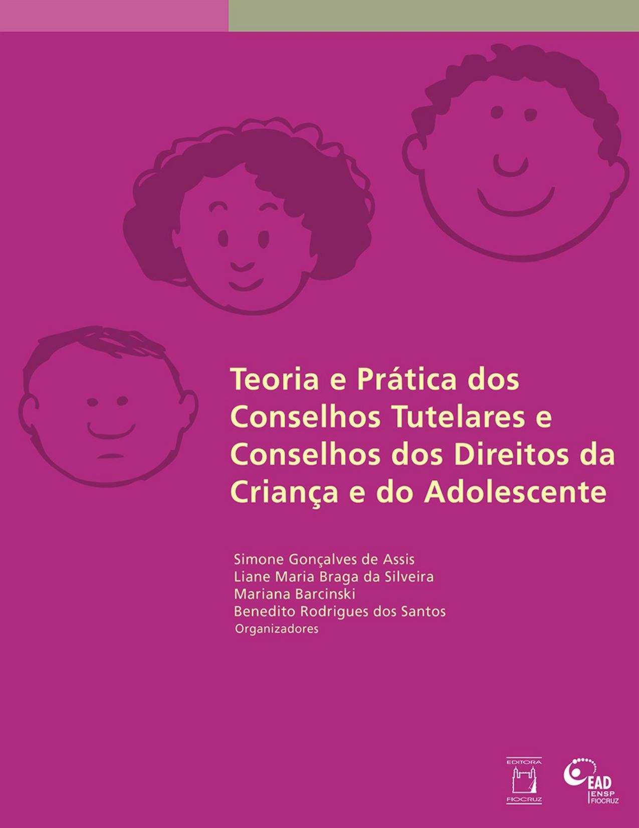 Capa do livro Teoria e prática dos conselhos tutelares, de Simone Gonçalves de Assis