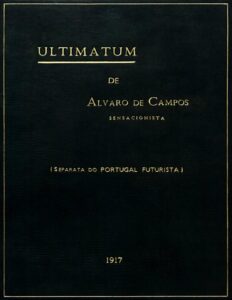 Ultimatum by Fernando Pessoa, book cover