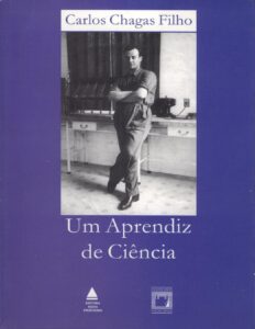 Capa do livro Um aprendiz de ciência, de Carlos Chagas Filho