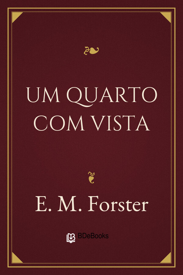 Capa do livro Um Quarto com Vista, de E. M. Forster