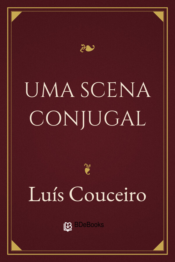 Capa do livro Uma scena conjugal, de Luís Couceiro