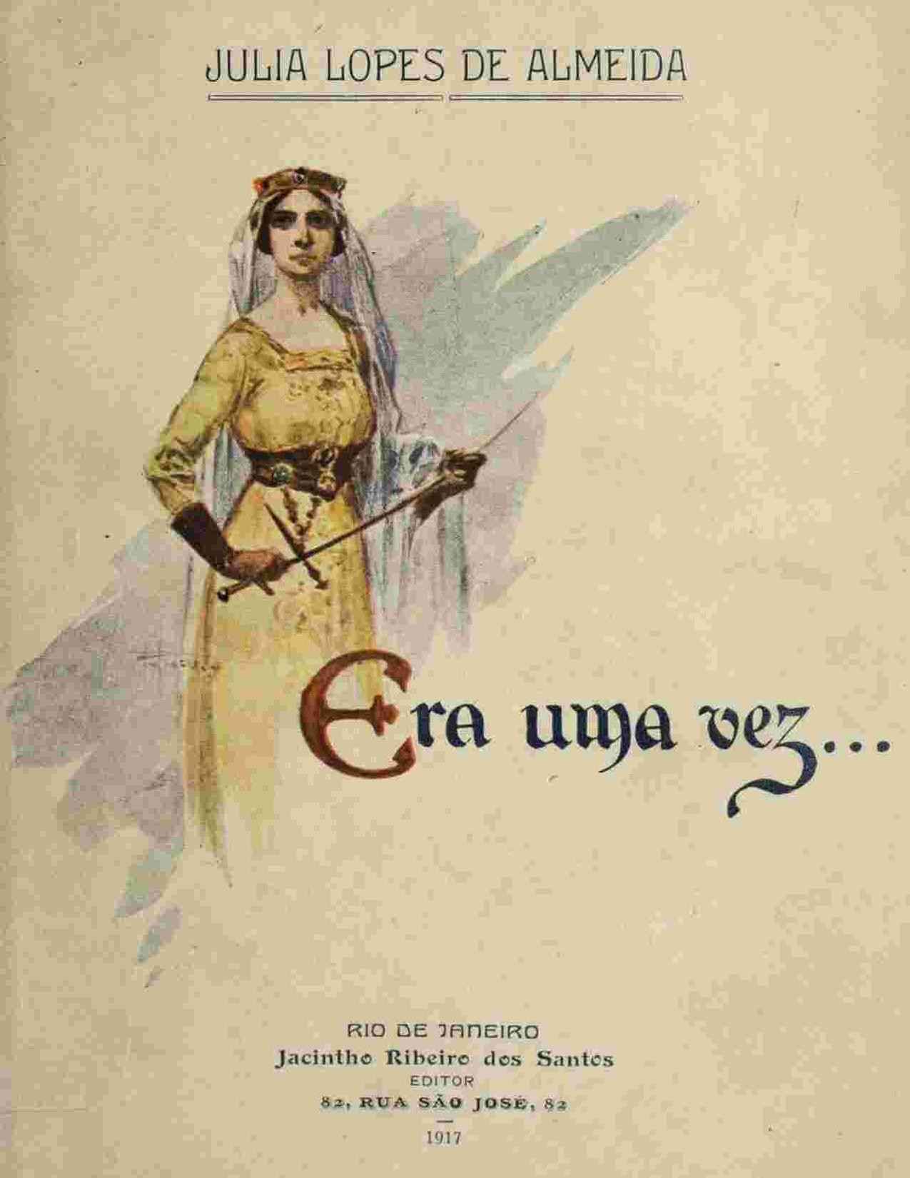 Era uma vez... de Júlia Lopes de Almeida, capa do livro
