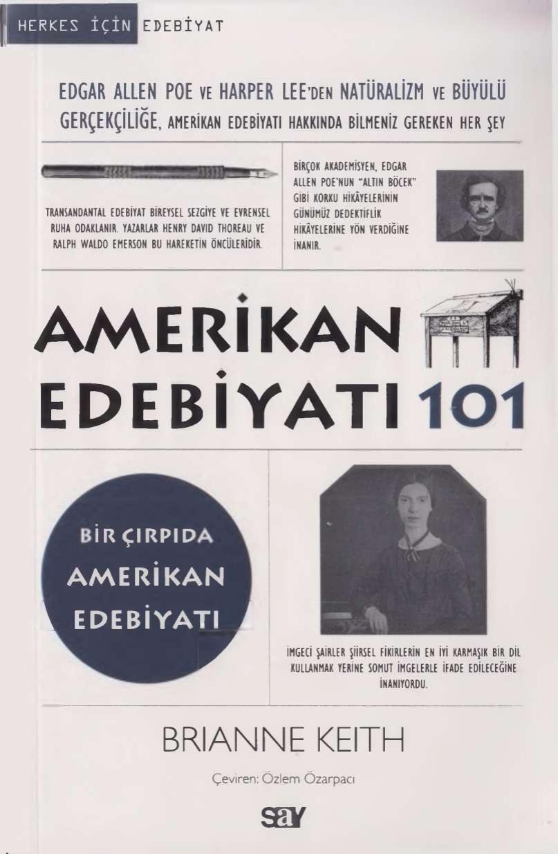 Amerikan Edebiyatı 101 - Brianne Keith