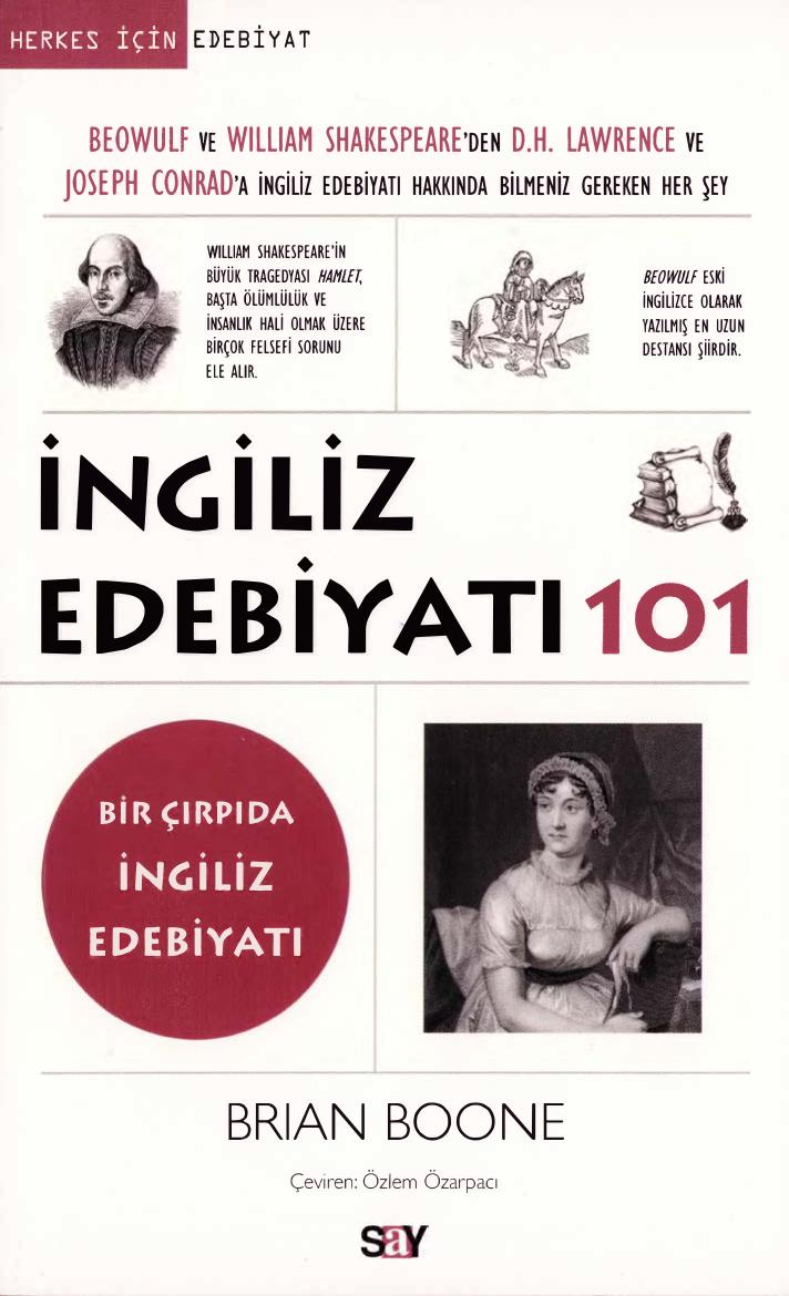 İngiliz Edebiyatı 101 - Brian Boone