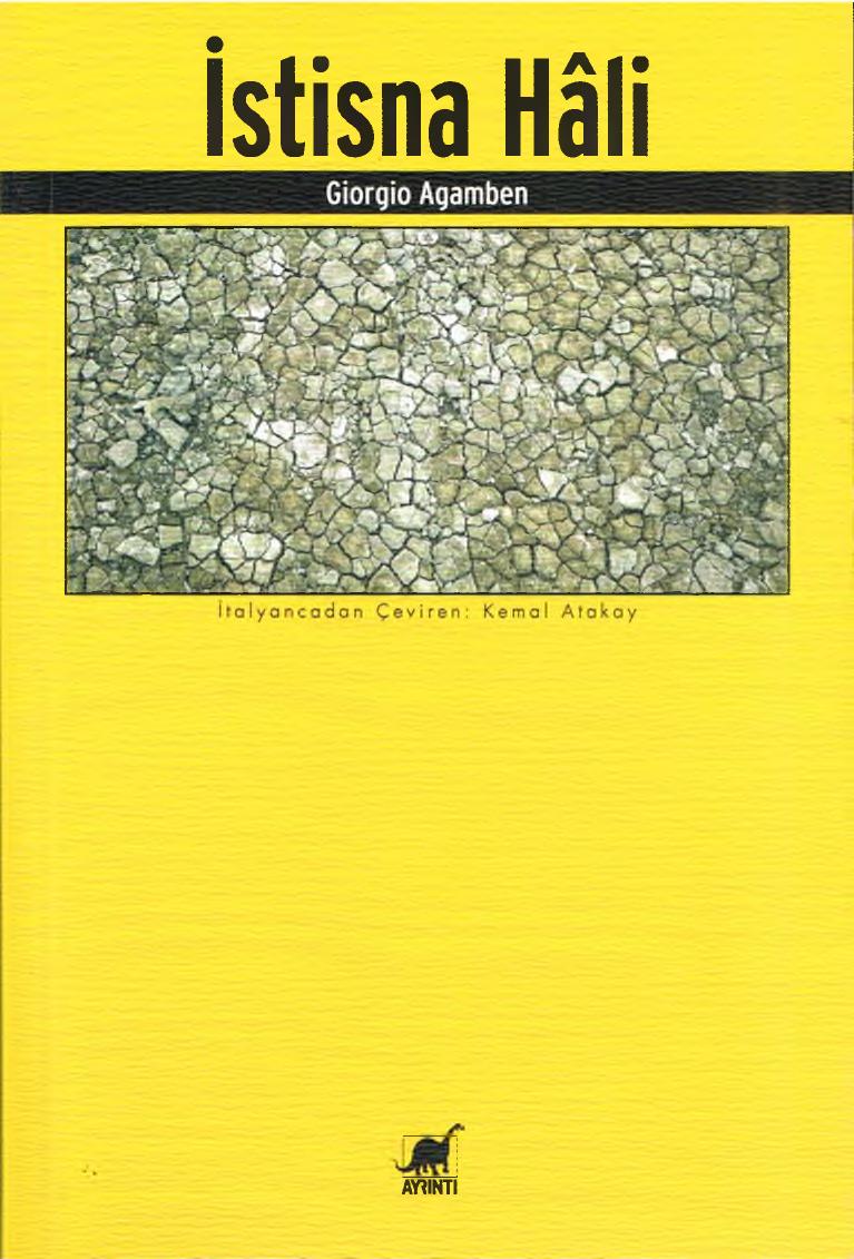 İstisna Hâli - Giorgio Agamben