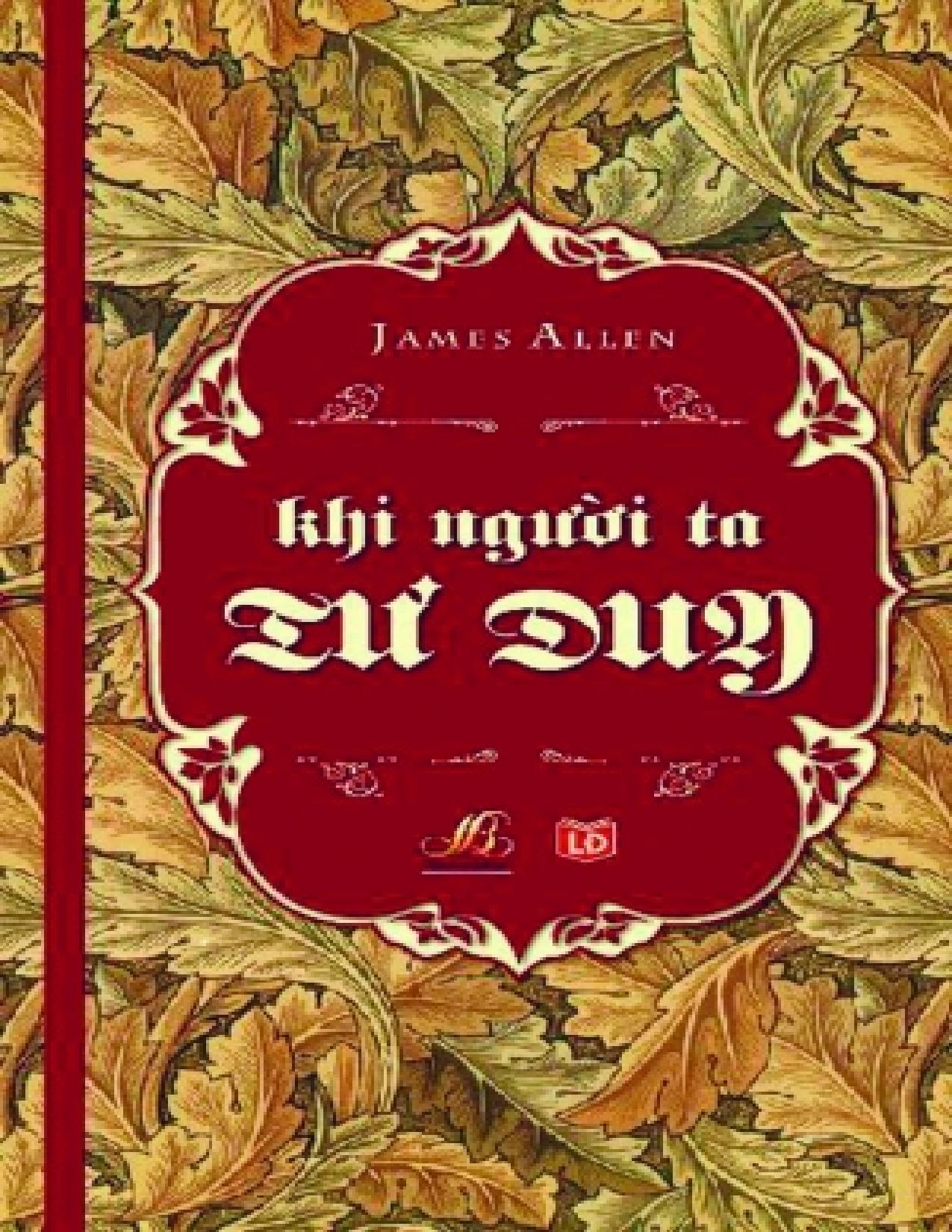 Khi Người Ta Tư Duy - James Allen