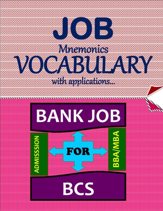 Job Mnemonics Vocabulary With Application- Bank Jon Preparation Book