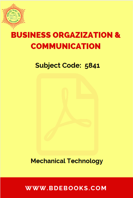 Business Orgazization & Communication (5841) - MT
