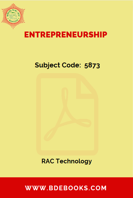 Entrepreneurship (5873) - RAC