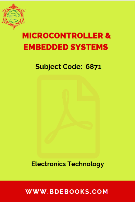 Microcontroller & Embedded Systems (6871)