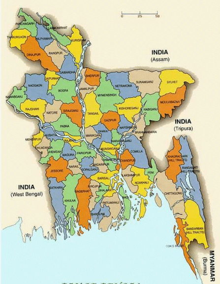 bangladesh map pdf